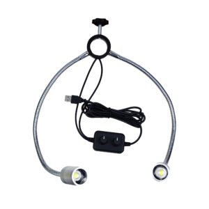 8 gooseneck light2 Chiefix 360° Rotation Gooseneck USB Spot Light Support Stand 25 - 32mm