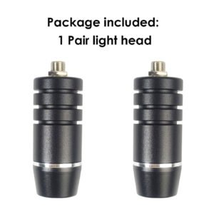 gooseneck light head 2PCS Quick Change Color Light Head For Chiefix Dual Gooseneck Spotlight